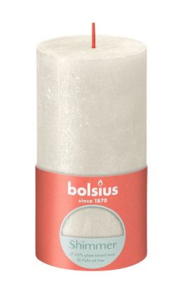 Stompkaars shimmer 130/68 ivoor