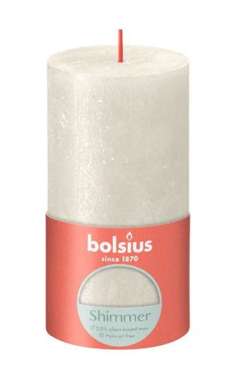 Stompkaars shimmer 130/68 ivoor