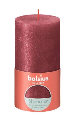 Stompkaars shimmer 130/68 rood