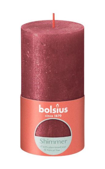Stompkaars shimmer 130/68 rood