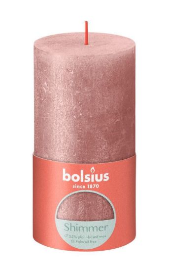 Stompkaars shimmer 130/68 roze