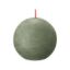 Rustiek bolkaars fresh olive Ø76
