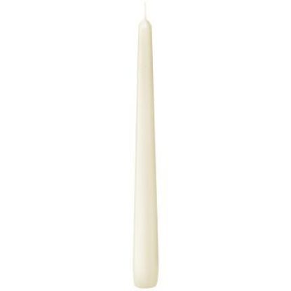 Gotische kaars Bolsius ivoor, 240mm x Ø23mm, 7h