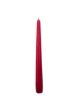 Gotische kaars Bolsius rood, 240mm x Ø23mm, 7h
