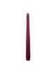 Gotische kaars Bolsius wijnrood, 240mm x Ø23mm, 7h