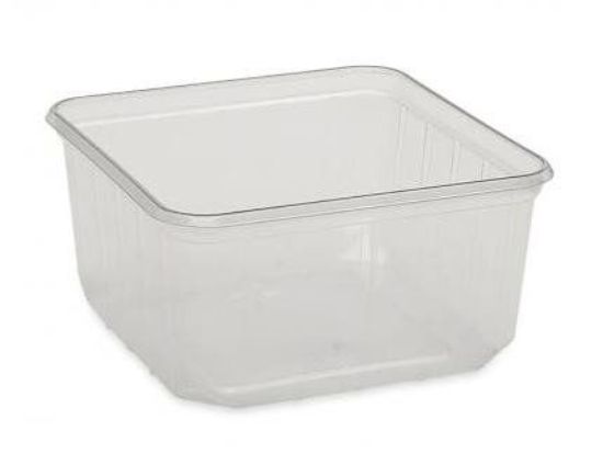 Quadro (micro) box herbruikbaar 500 cc helder 50 stuks