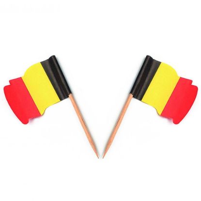 Vlagprikker België wapperend