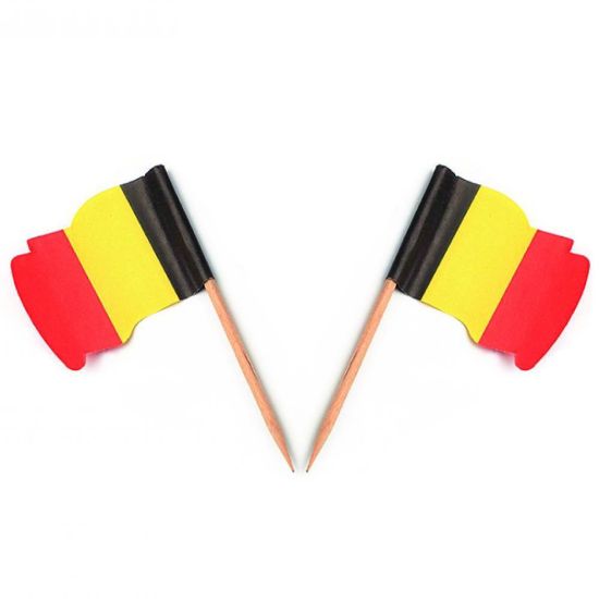 Vlagprikker België wapperend